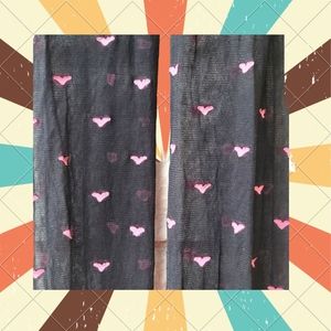 pink hearts tights footed 💕 💗 💓 💖